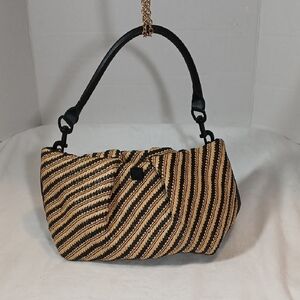 Think Royln Savannah Striped Raffia Bag